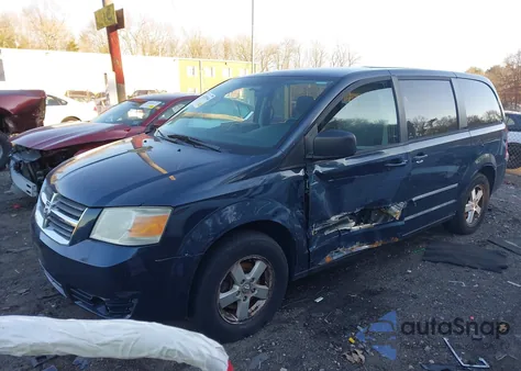 2008 Dodge Grand Caravan Sxt из США, поврежденный, VIN 1D8HN54P18B183421